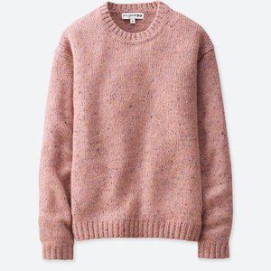 Baby Pink Knit Uniqlo Sweater